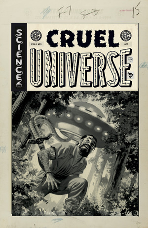 [EC: Cruel Universe (series 2) #3 (Cover D - Greg Smallwood B&W Arstist Edition Incentive)]