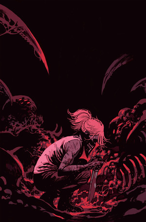 [Something is Killing the Children #44 (Cover B - Joshua Hixson Full Art Spot Foil)]