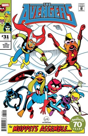 [Avengers (series 8) No. 31 (Cover D - Luciano Vecchio Muppets Variant)]
