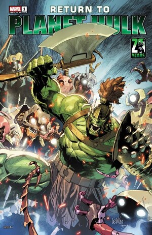 [Return to Planet Hulk No. 1 (Cover B - Leinil Yu)]