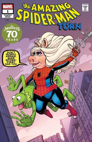 [Amazing Spider-Man: Torn No. 1 (Cover E - Javier Garron Muppets Variant)]