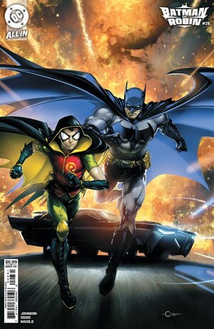 [Batman and Robin (series 3) 26 (Cover C - Clayton Crain)]