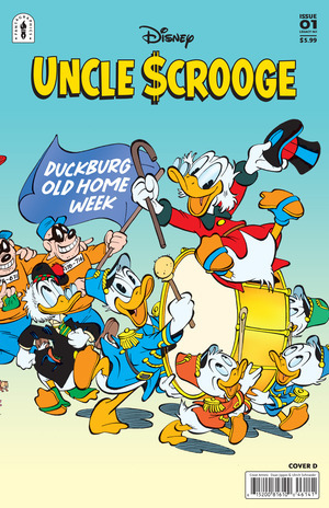 [Uncle Scrooge - Flintheart Glomgold's Sinister Secret! #1 (Cover D - Daan Jippes Wraparound Incentive)]