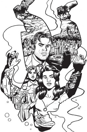 [Death to Pachuco #1 (Cover E - David Lapham B&W Incentive)]