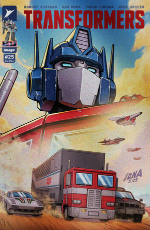 [Transformers (series 4) #25 (Cover I - David Nakayama Foil)]