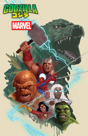 [Godzilla vs. Marvel Universe (SC)]