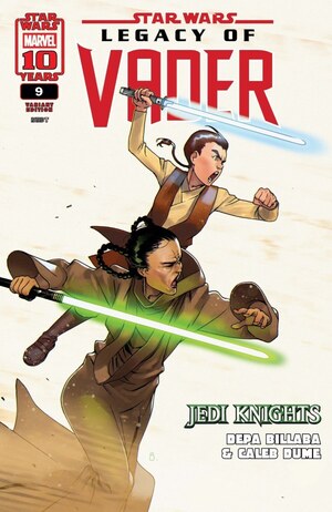 [Star Wars: Legacy of Vader No. 9 (Cover B - Bengal Jedi Knights Variant)]