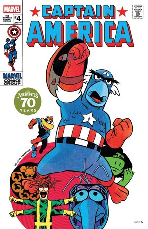 [Captain America (series 11) No. 4 (Cover C - Annie Wu Muppets Variant)]