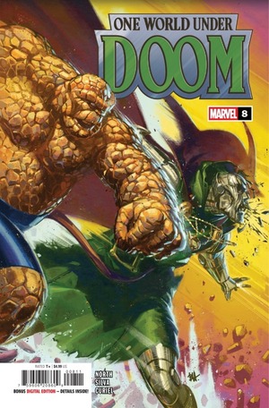 [One World Under Doom No. 8 (Cover A - Ben Harvey)]