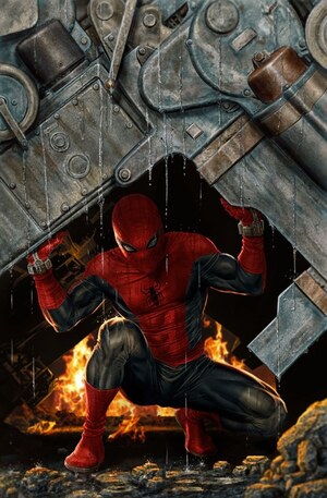 [Amazing Spider-Man (series 7) No. 14 (Cover J - Lee Bermejo Full Art Amazing Visions Incentive)]