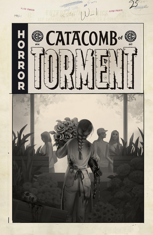 [EC: Catacomb of Torment #4 (Cover D - Reiko Murakami B&W Artist Edition Incentive)]