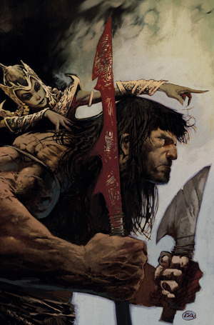 [Conan the Barbarian (series 5) #22 (Cover G - Jason Shawn Alexander SDCC 2025 Exlcusive Full Art Variant)]