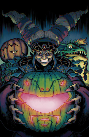 [Mighty Morphin Power Rangers - Halloween Special 2025 #1 (Cover E - Nick Roche Full Art Incentive)]