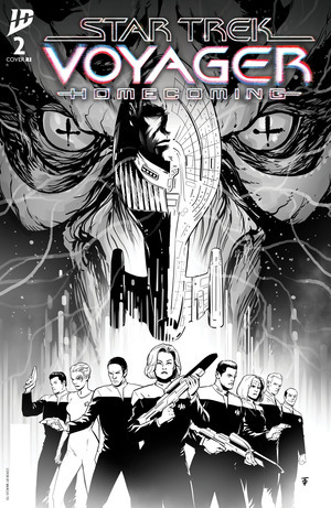 [Star Trek: Voyager - Homecoming #2 (Cover C - Marcus To B&W Incentive)]