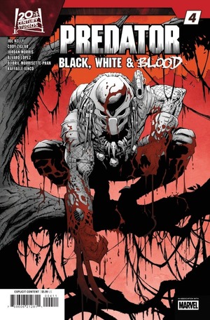 [Predator: Black, White & Blood No. 4 (Cover A - Netho Diaz)]