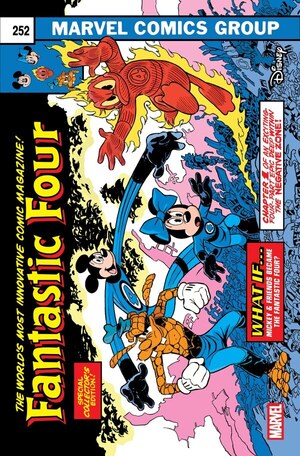 [Fantastic Four (series 8) No. 4 (Cover B - Andrea Freccero Disney What If...? Homage Variant)]