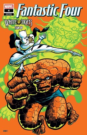 [Fantastic Four (series 8) No. 4 (Cover F - J. Gonzo White Tiger Team-Up Variant)]
