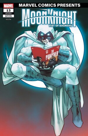 [Moon Knight: Fist of Khonshu No. 13 (Cover B - Jan Bazaldua Marvel Comics Presents Variant)]