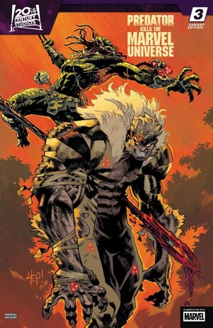 [Predator Kills the Marvel Universe No. 3 (Cover B - Scott Hepburn Hunting the Hunters Variant)]