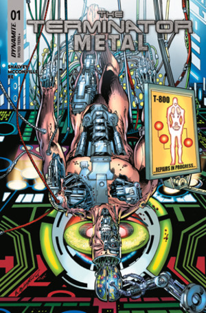 [Terminator - Metal #1 (Cover B - Bob Layton)]