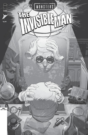 [Universal Monsters: Invisible Man #3 (Cover D - Lee Weeks B&W Incentive)]