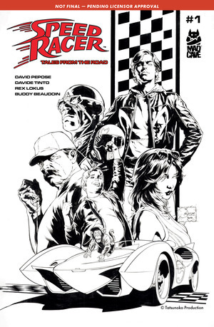[Speed Racer - Tales from the Road: Two Princes #1 (Cover D - Joe Quesada Incentive)]