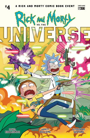 [Rick and Morty vs. the Universe #4 (Cover A - Dave Bardin)]