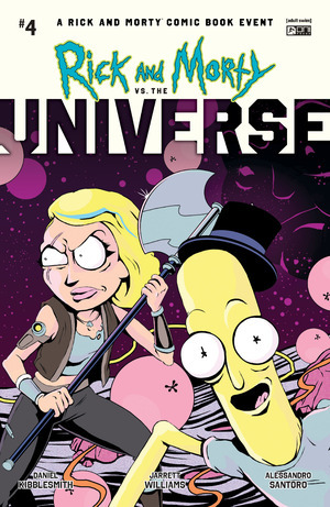 [Rick and Morty vs. the Universe #4 (Cover C - Flops Connecting Incentive)]