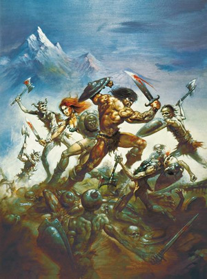 [Savage Sword of Conan - Reforged #1 (Cover E - Boris Vallejo Full Art Variant)]