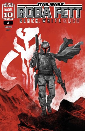 [Star Wars: Boba Fett - Black, White & Red No. 2 (Cover B - Skan)]