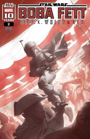 [Star Wars: Boba Fett - Black, White & Red No. 2 (Cover C - MIguel Mercado)]