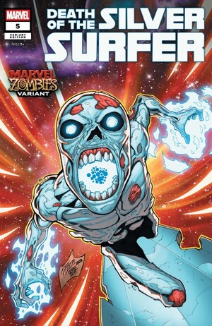 [Death of the Silver Surfer No. 5 (Cover C - Ron Lim Marvel Zombies Variant)]