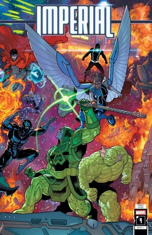 [Imperial No. 4 (Cover C - Javier Garron 4-part Connecting Variant)]