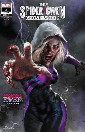 [All-New Spider-Gwen - Ghost-Spider No. 3 (Cover B - Lucio Parrillo Marvel Zombies Variant)]