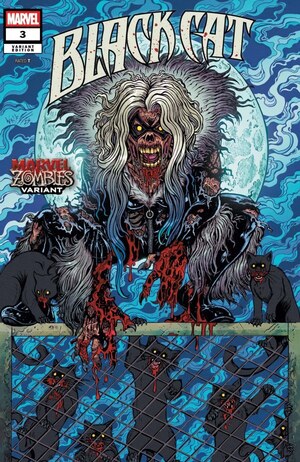 [Black Cat (series 4) No. 3 (Cover D - Maria Wolf Marvel Zombies Variant)]