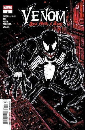 [Venom: Black, White & Blood No. 3 (Cover A - Kevin Eastman)]
