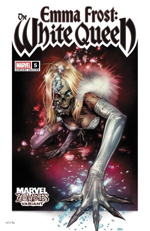 [Emma Frost - White Queen No. 5 (Cover B - Joelle Jones Marvel Zombies Variant)]