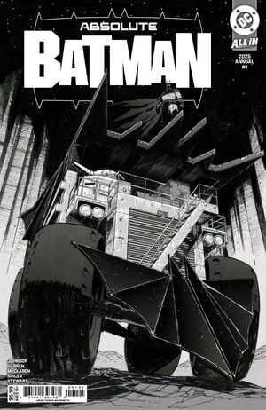 [Absolute Batman 2025 Annual 1 (Cover B - Nick Dragotta B&W Variant)]