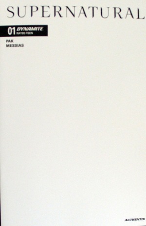 [Supernatural (series 5) #1 (Cover G - Blank Authentix)]
