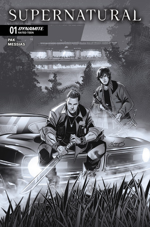[Supernatural (series 5) #1 (Cover J - Eder Messias Line Art Incentive)]