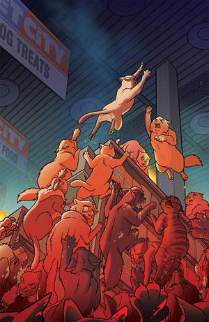 [Feral #17 (Cover C - Tony Fleecs Full Art Incentive)]