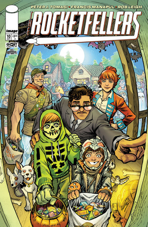 [Rocketfellers #10 (Cover A - Alessandro Vitti & Brian Reber)]