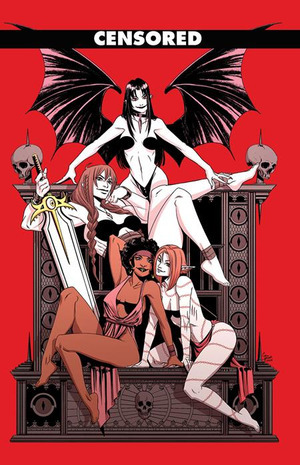 [Barbaric - Black Knight #1 (Cover D - Corin Howell Lilith Crossover Black Bag Variant)]