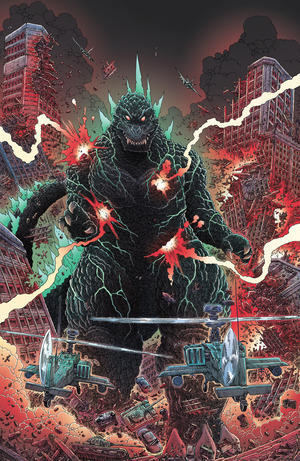 [Godzilla (series 4) #4 (Cover D - James Stokoe Full Art Incentive)]