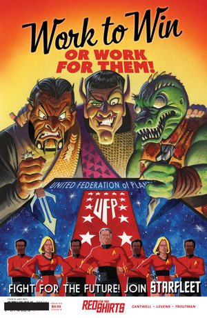 [Star Trek: Red Shirts #4 (Cover B - Andy Price Federation Recruitment Variant)]