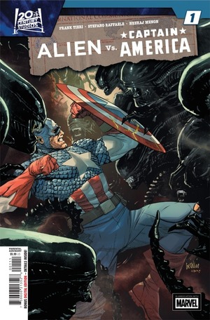 [Alien vs. Captain America No. 1 (Cover A - Leinil Yu)]