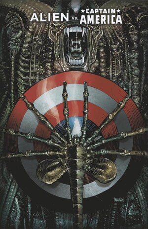 [Alien vs. Captain America No. 1 (Cover B - Dan Panosian Foil)]