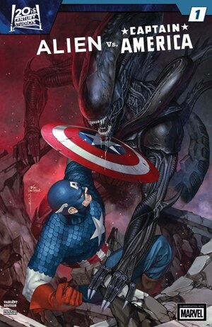 [Alien vs. Captain America No. 1 (Cover C - InHyuk Lee)]