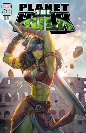 [Planet She-Hulk No. 1 (Cover K - Fanyang Incentive)]