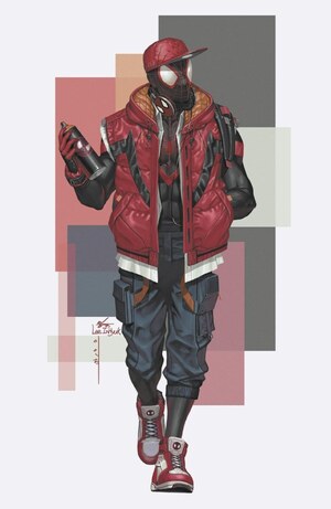 [Miles Morales: Spider-Man (series 2) No. 40 (Cover K - InHyuk Lee Street-Verse Full Art Incentive)]